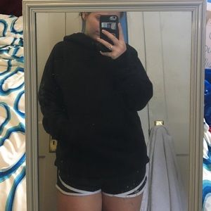 Plain Black Sweatshirt